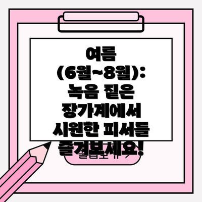 여름 (6월~8월): 녹음 짙은 장가계에서 시원한 피서를 즐겨보세요!